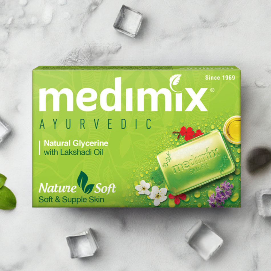 Best Natural Glycerine Bathing Bar Soap | Medimix Ayurvedic